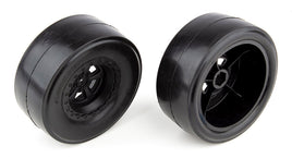 Team Associated - DR10 Rear Wheels & Drag Slick Tires, Mounted - Hobby Recreation Products