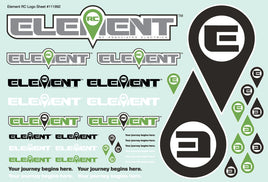 Team Associated - Enduro Element Decal Sheet - Hobby Recreation Products