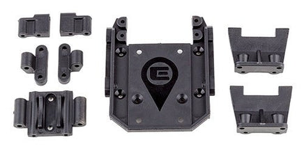 Team Associated - Enduro IFS Gearbox and Servo Mounts Set, Hard - Hobby Recreation Products