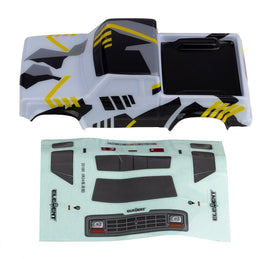 Team Associated - Enduro24 Sendero Body, Black & Yellow - Hobby Recreation Products