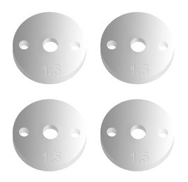 Team Associated - Factory Team 12mm Pistons V2, 2x1.5mm, Flat - Hobby Recreation Products