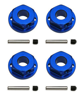 Team Associated - Factory Team 4X4 Aluminum Wheel Hexes - Hobby Recreation Products