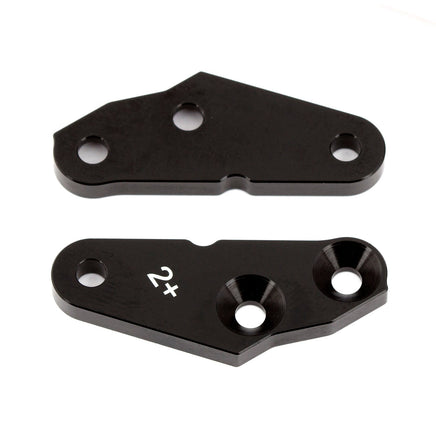 Team Associated - Factory Team Aluminum Steering Block Arms, +2 deg for RC8B3 - Hobby Recreation Products