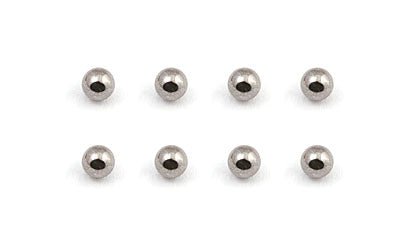 Team Associated - Factory Team Diff Balls, 1/8", Carbide (8) - Hobby Recreation Products