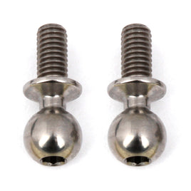 Team Associated - Factory Team HD Titanium Ballstuds, B6/B6D, 4mm - Hobby Recreation Products