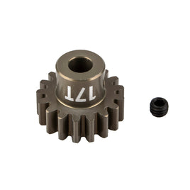 Team Associated - Factory Team Pinion Gear, 17 Tooth-MOD 1, 5mm Shaft, Aluminum - Hobby Recreation Products