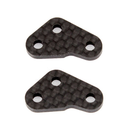 Team Associated - Factory Team V2 Steering Arms, for B64 (Graphite) - Hobby Recreation Products