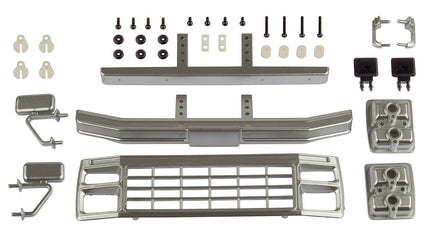 Team Associated - Ford F150 Satin Chrome Grill and Accessories Set, for CR12 - Hobby Recreation Products