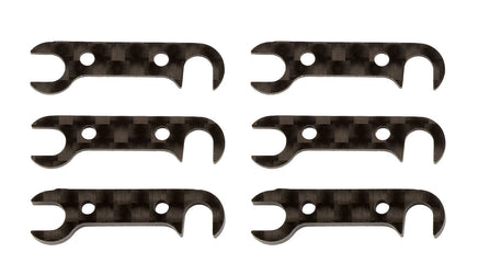 Team Associated - Graphite Rear Hub Link Shim Set, for B74 - Hobby Recreation Products