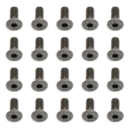 Team Associated - M3X8mm Flat Head Hex Screw (20) - Hobby Recreation Products