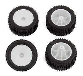 Team Associated - Mounted Wheels and Tires, for RC28T - Hobby Recreation Products