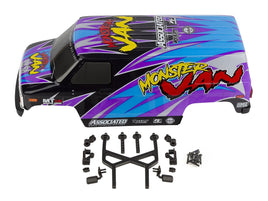 Team Associated - MT12 Monster Van Body Set, Painted - Hobby Recreation Products