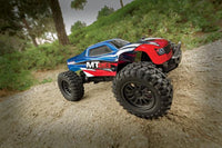 Team Associated - MT28 Monster Truck RTR, 1/28 Scale 2WD, w/ Battery, Charger and 2.4GHz Transmitter - Hobby Recreation Products