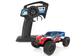 Team Associated - MT28 Monster Truck RTR, 1/28 Scale 2WD, w/ Battery, Charger and 2.4GHz Transmitter - Hobby Recreation Products