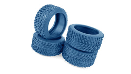 Team Associated - NanoSport Pin Tires, Blue - Hobby Recreation Products
