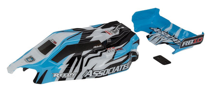 Team Associated - RB10 Body and Wing, Blue - Hobby Recreation Products