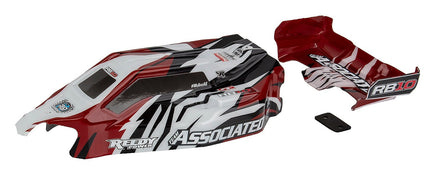 Team Associated - RB10 RTR Body and Wing, Red - Hobby Recreation Products
