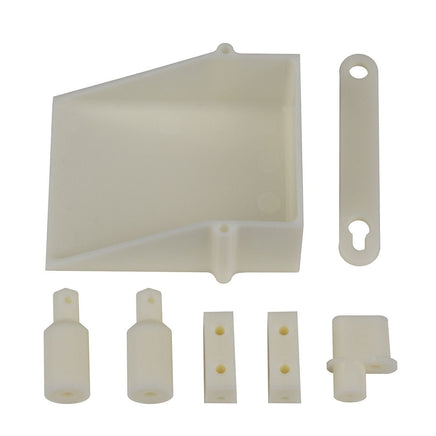 Team Associated - RC10 Battery Cup, Servo, Body, Antenna Mount - Hobby Recreation Products