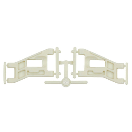 Team Associated - RC10 Front Wide Suspension Arms, White - Hobby Recreation Products