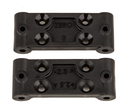 Team Associated - RC10B6.4 Front Bulkhead Set (0 degree and 2.5 degree) - Hobby Recreation Products