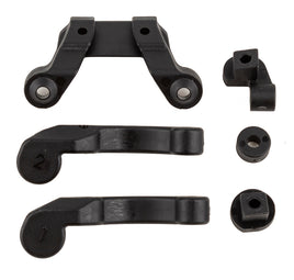Team Associated - RC10B6.4 Front Wing Mount, Fan Mounts, and Battery Brace Shim Set - Hobby Recreation Products
