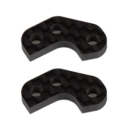 Team Associated - RC10B7 Caster Block Link Mount Set, -3mm - Hobby Recreation Products
