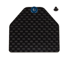 Team Associated - RC10B7 FT Carbon Fiber Servo Weight Plate, 4g - Hobby Recreation Products