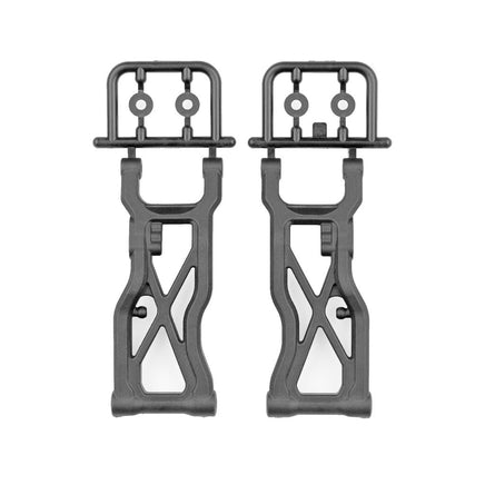 Team Associated - RC10B7 FT Carbon Rear Suspension Arms, 81mm - Hobby Recreation Products