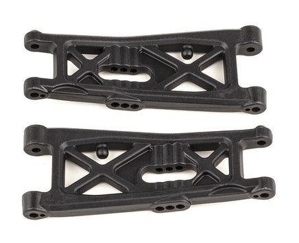Team Associated - RC10B7 FT Front Suspension Arms, Carbon - Hobby Recreation Products