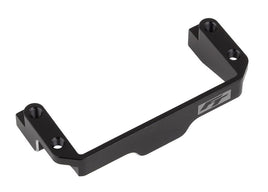 Team Associated - RC10B7 FT One - Piece Servo Mount, Black Aluminum - Hobby Recreation Products