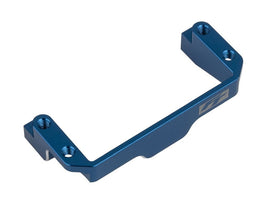 Team Associated - RC10B7 FT One - Piece Servo Mount, Blue Aluminum - Hobby Recreation Products