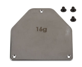 Team Associated - RC10B7 FT Steel Servo Weight Plate, 16g - Hobby Recreation Products
