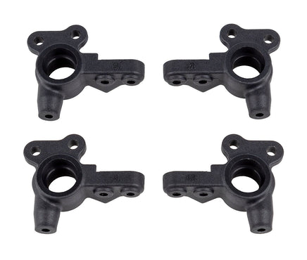 Team Associated - RC10B7 FT Steering Blocks, Adjustable KPI - Hobby Recreation Products