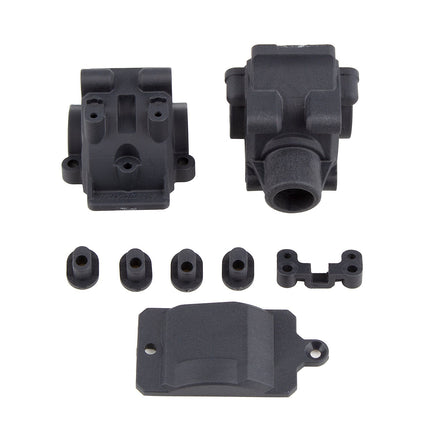 Team Associated - RC10B74 Factory Team Gearbox, Carbon - Hobby Recreation Products