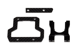 Team Associated - RC10B74.2 Center Bulkhead and Brace Set, Decoupled Slipper - Hobby Recreation Products