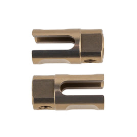 Team Associated - RC10B74.2 FT Center Dogbone Outdrives, Aluminum - Hobby Recreation Products