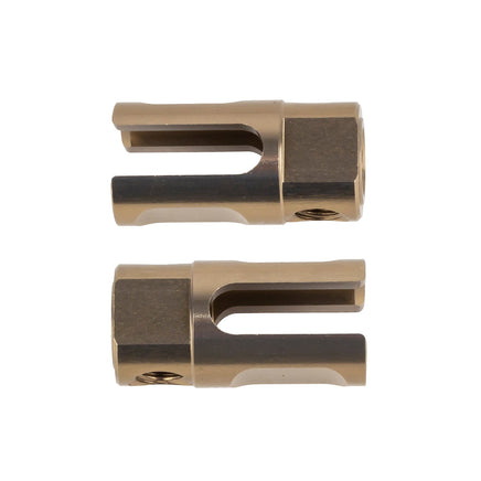 Team Associated - RC10B74.2 FT Center Dogbone Outdrives, Aluminum - Hobby Recreation Products