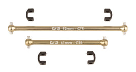 Team Associated - RC10B74.2 FT Center Dogbone Set, Aluminum - Hobby Recreation Products