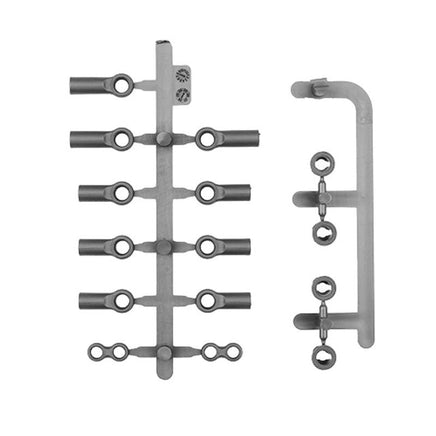 Team Associated - RC10TC8 Ball Cups, Arm Ball Inserts and Anti - Roll Bar Links - Hobby Recreation Products