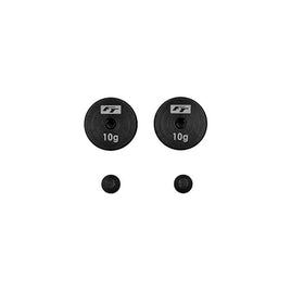 Team Associated - RC10TC8 FT Steel Chassis Weight Set, 10g - Hobby Recreation Products