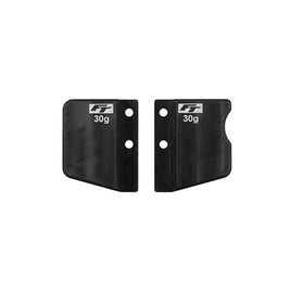Team Associated - RC10TC8 FT Steel Front and Rear Short Battery Weight Set, 60g - Hobby Recreation Products