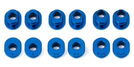 Team Associated - RC12R6 Factory Team Track Width Bushings, Aluminum - Hobby Recreation Products