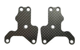 Team Associated - RC8B3.2 Factory Team Front Suspension Arm Inserts, Carbon Fiber, 1.2mm - Hobby Recreation Products
