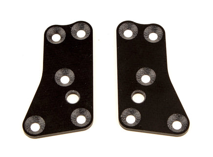 Team Associated - RC8B3.2 Factory Team Upper Suspension Arm Inserts, G10, Front Upper, 2.0mm - Hobby Recreation Products