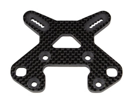 Team Associated - RC8B4 Factory Team Front Shock Tower, Carbon Fiber - Hobby Recreation Products