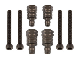 Team Associated - RC8B4 FT Shock Bushings, 14mm & 17mm, Aluminum - Hobby Recreation Products