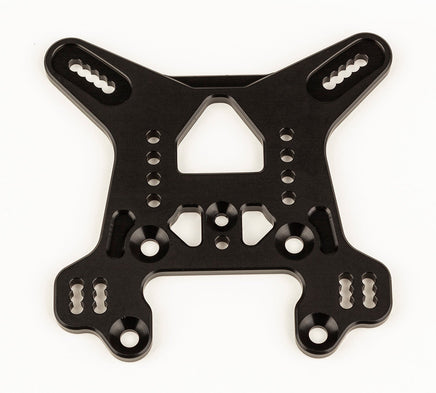 Team Associated - RC8B4 Rear Shock Tower, Black Aluminum - Hobby Recreation Products