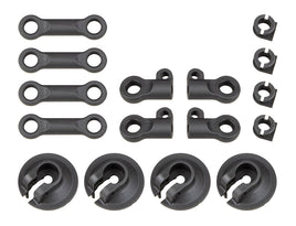 Team Associated - RC8B4 Spring Cups and Shock Rod Ends - Hobby Recreation Products