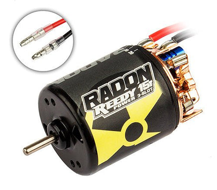 Team Associated - Reedy Radon 2 15T 3-Slot Brushed Motor (4100Kv) - Hobby Recreation Products
