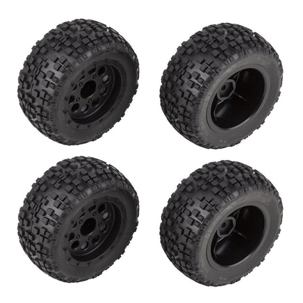 Team Associated - Reflex 14MT Tires and Wheels, Mounted - Hobby Recreation Products